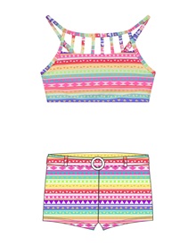 Energiers Kids Swimwear Bikini-Set Girl Ethnic  Girls Swimwear