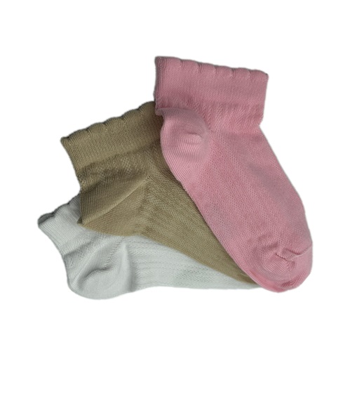 FMS Women's Socks Cotton Sneaker Fashion - 3 Pairs  Socks