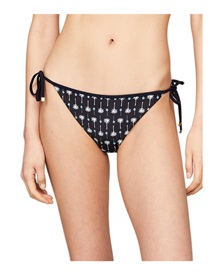 Tommy Hilfiger Women's Swimwear Slip Side-Tie Cheeky TH Essential Print  Slip