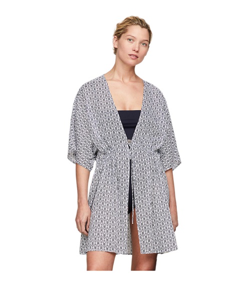 Tommy Hilfiger Women's Cover-up TH Logo  Clothing & Accessories