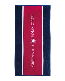 Greenwich Polo Club Beach Towel Logo Stripe 90x180cm  Towels