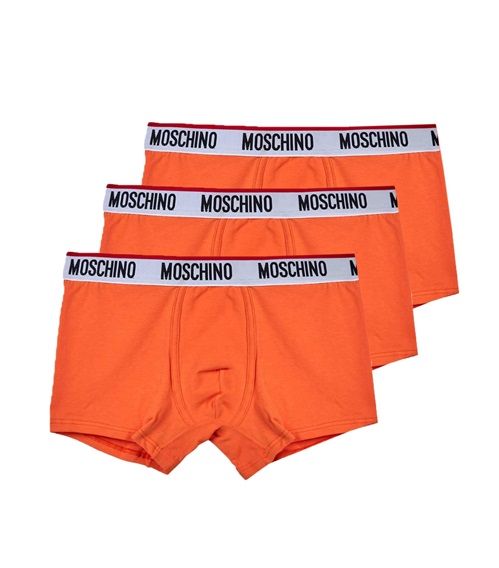 Moschino Men's Boxer Logo Trim - 3 Pack  Boxer
