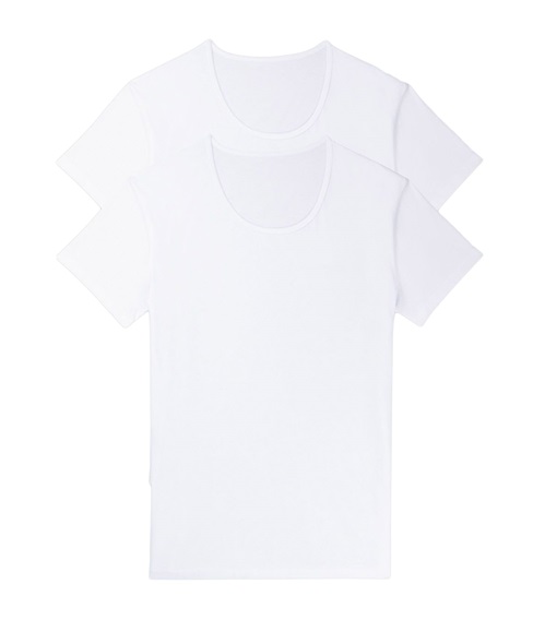 Sloggi Men T-Shirt Short Sleeve 24/7 SH 03 O-Neck - 2 Pack  Undershirts