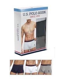 U.S. Polo ASSN. Ανδρικό Boxer Stretch Cotton  - Τριπλό Πακέτο  Boxerακια
