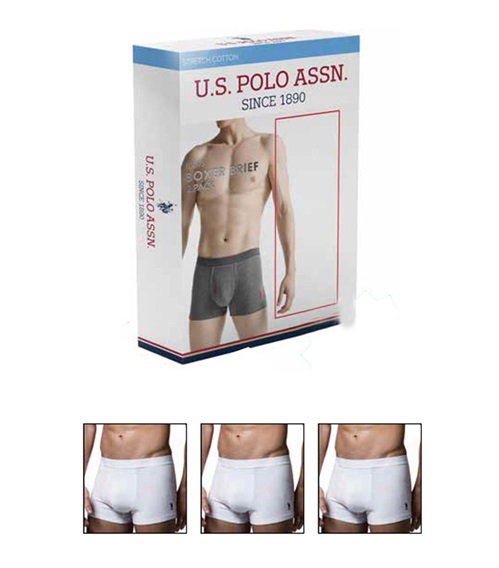 U.S. Polo ASSN. Ανδρικό Boxer Stretch Modal  - Τριπλό Πακέτο  Boxerακια