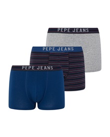 Pepe Jeans Ανδρικό Boxer Lester Short Trunk - Τριπλό Πακέτο  Boxerακια
