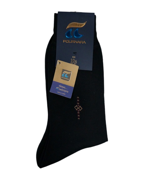 thumb image of Πουρνάρα Ανδρικές Κάλτσες Σχέδιο-Οι κάλτσες&ΠΟΥΡΝΑΡΑ&εξασφαλίζουν τη μεγαλύτερη άνεση γιατί είναι κατασκευασμένα για να ταιριάζουν τέλεια στο κάθε πόδι ξεχωριστά - Σύνθεση : 100% Μερσεριζέ Βαμβάκι