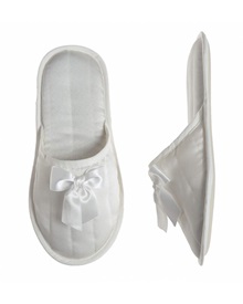 FMS Bridal Slippers With Ribbon  Slippers