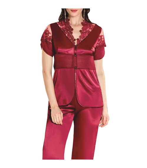 FMS Women Pyjama - Satin 955  Pyjamas