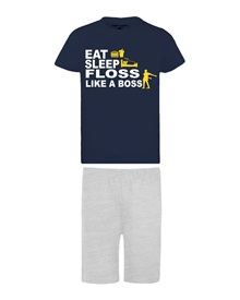 Energiers Kids Pyjama Boy Eat Sleep Floss Like A Boss  Pyjamas