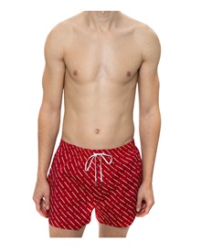 DSQUARED2 Men's Swimwear Shorts Diagonal logo  Bermuda