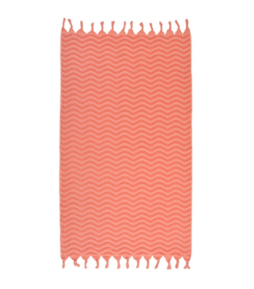 FMS Sea Towel Wave Fringe 90x170cm  Towels