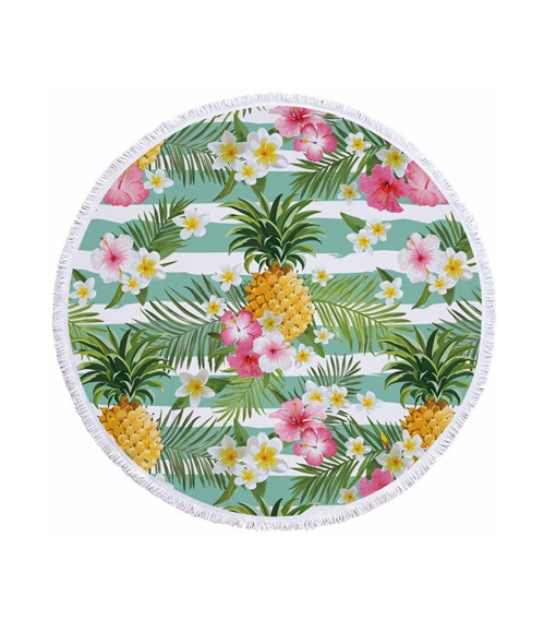 FMS Round Towel Pineapple 150cm  Round Towels