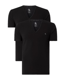Calvin Klein Men's V-Neck T-Shirt - 2 Pack  Undershirts