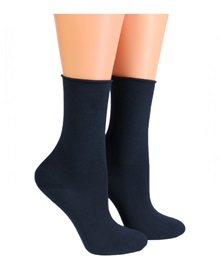 FMS Γυναικεία Κάλτσα Βαμβακερή Μονόχρωμη Χωρίς Λάστιχο  Κάλτσες
