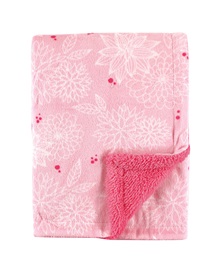 Hudson Baby Βρεφική Απαλή Κουβέρτα Κορίτσι Floral 76x102εκ  Κουβέρτες-Πάνες