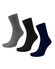 FMS Παιδικές Αθλητικές Κάλτσες Μισή Πετσέτα - 3 Ζεύγη  Κάλτσες