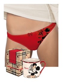 Admas Women's Slip Minnie Cup - Gift Box  Slip