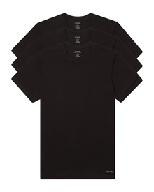 Calvin Klein Men's Crew Neck Cotton Classics T-Shirt - 3 Pack  Undershirts