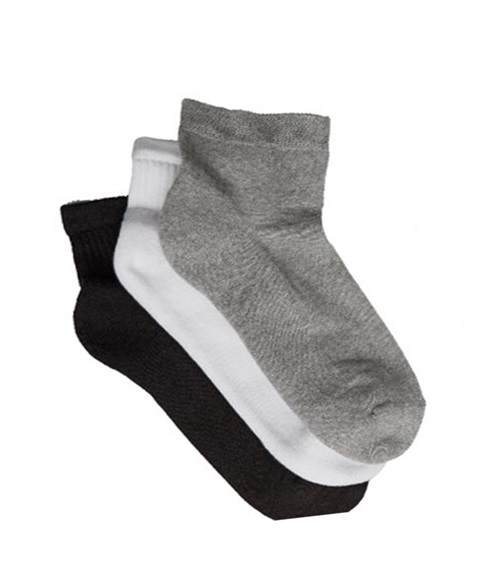 thumb image of FMS Women's Ankle Socks Half Towel - 3 Pack - Σύνθεση : 80% Cotton, 17% Polyamide, 3% Elastane