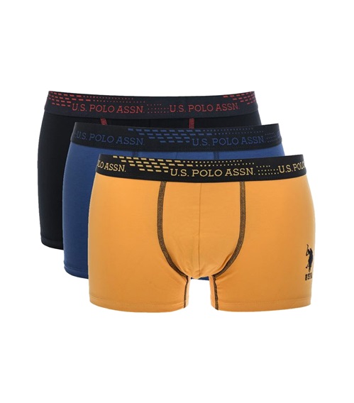 U.S. Polo ASSN. Ανδρικό Boxer Stretch Colours  - Τριπλό Πακέτο  Boxerακια