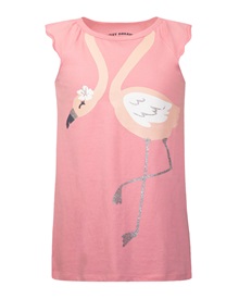 Energiers Kids Nightdress Girl Flamingo Glitter  Pyjamas