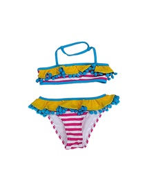 Club Neuf Παιδικό Μαγιό Κορίτσι Bikini Set Μπουστάκι Βολάν  Μαγιό