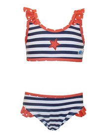 Energiers Kids Swimwear Bikini-Set Girl Navy Stripe Stars  Girls Swimwear