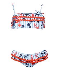Energiers Kids Swimwear Bikini-Set Girl Anchor  Girls Swimwear
