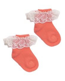 FMS Kids Socks Girl Lace  Socks