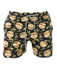 FMS Men's Swimwear Shorts Burger  Bermuda