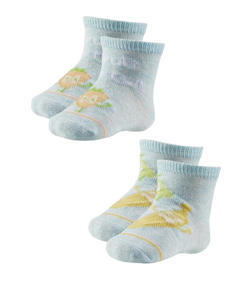 Ysabel Mora Infant Socks Boy Banana - 2 Pairs  Socks