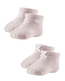 Ysabel Mora Infant Socks Girl Bow Box - 2 Pairs  Socks