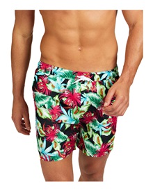 Guess Men's Swimwear Shorts Tropical Woven Medium  Bermuda