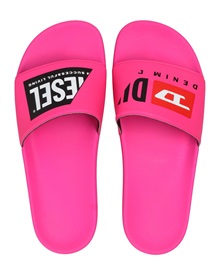 Diesel Women's Slide Slide Sa-Mayemi Double Logo  Slippers-Slides
