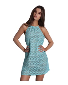 Milena Women's Beach Dress Lace Oval  Clothing & Accessories