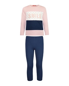 Energiers Kids Set Top-Legging Girl Smile  Outfits
