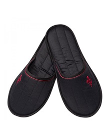 FMS Men's Fabric Slippers Soft Horse  Slippers