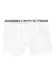 Dolce & Gabbana Men's Boxer Grey Band Stripe  Boxer