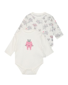 Energiers Infant Bodysuit Girl Kitty - 2 Pieces  Infant