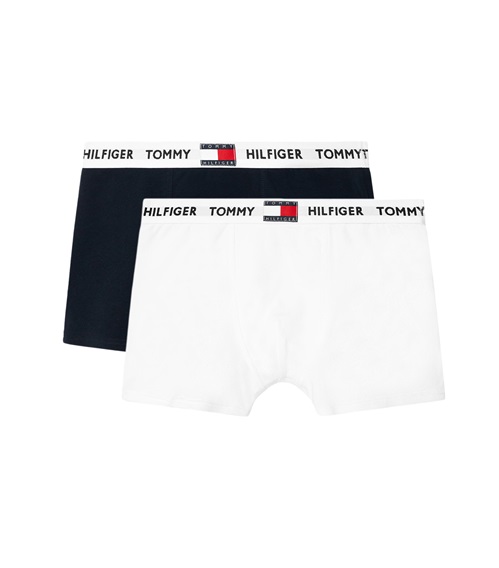 Tommy Hilfiger Παιδικό Boxer Αγόρι Organic Cotton Logo - Διπλό Πακέτο  Boxer