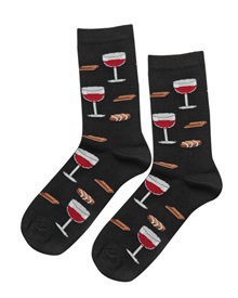 FMS Γυναικείες Κάλτσες Trend Wine Glass  Κάλτσες