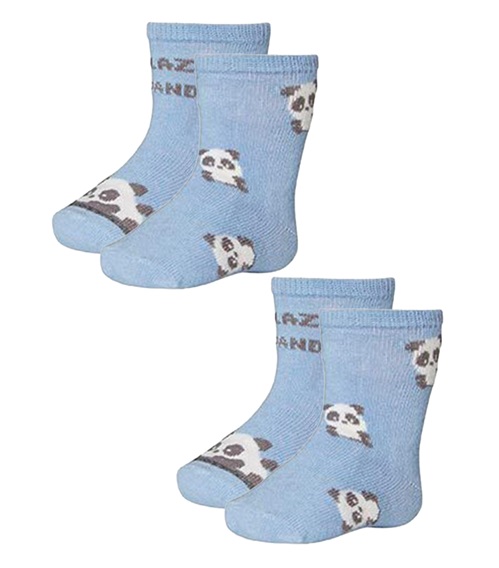 Ysabel Mora Infant Socks Boy Panda - 2 Pairs  Socks