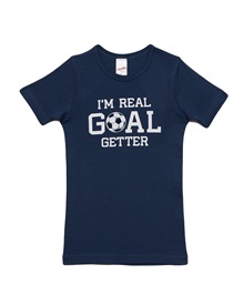 Minerva Kids T-Shirt Boy Real Goal Getter  Undershirts