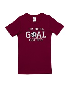Minerva Kids T-Shirt Boy Real Goal Getter  Undershirts