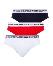 U.S. Polo ASSN. Ανδρικό Slip Logo Band - Τριπλό Πακέτο  Slip