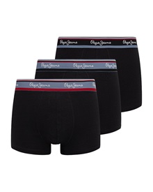 Pepe Jeans Men's Boxer Buckley Trunk - 3 Pack  Boxer