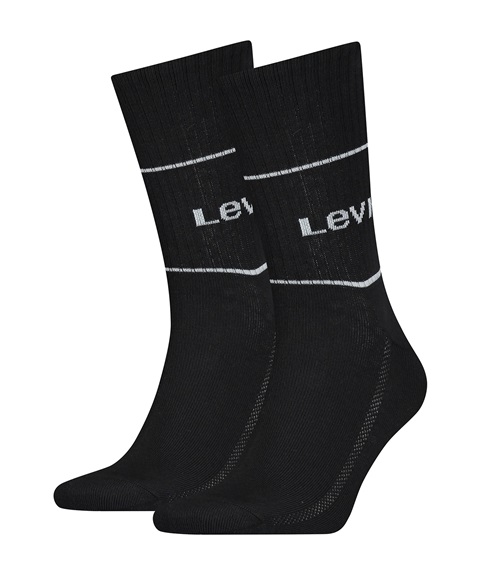 Levi's Ανδρικές Κάλτσες Short Cut Sport Organic Cotton - 2 Ζεύγη  Κάλτσες