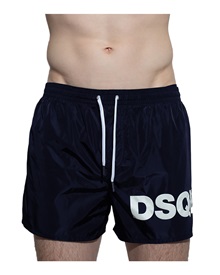 DSQUARED2 Men's Swimwear Shorts Full Logo  Bermuda