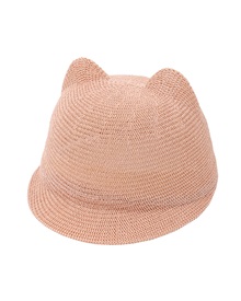 FMS Παιδικό Καπέλο Ψάθινο Αυτάκια  Καπέλα